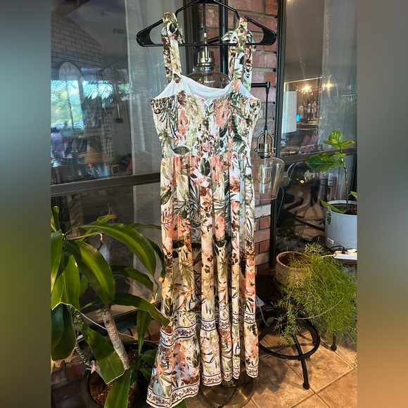 Joie Multicolor Floral Maxi Dress - Picture 4 of 6